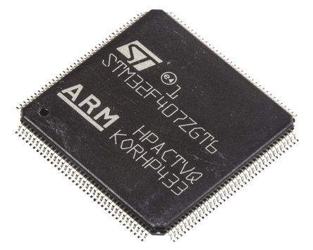 Original specifications of STM32F407ZGT6 embedded microcontroller