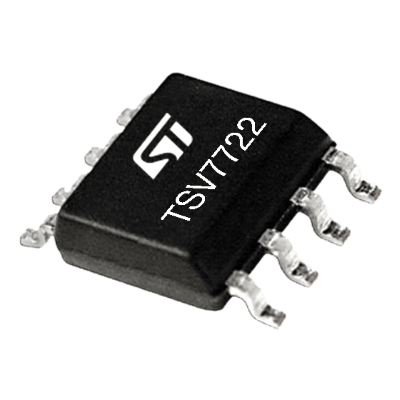 ST is operational amplifier TSV7722, improves the efficiency of power conversion circuits
