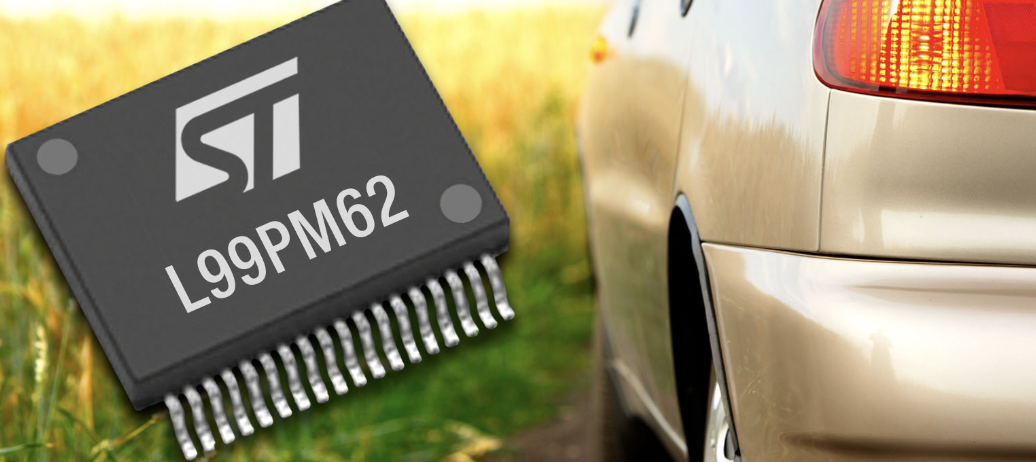 Introduction: STMicroelectronics is automotive power management chip L99PM62XP