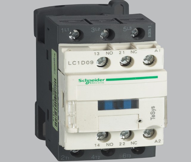 Schneider three-pole ac contactor LC1D09M7C 9A AC220V