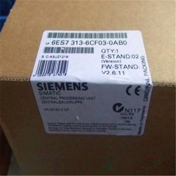 6es7313-6cf03-0ab0 Siemens s7-300 PLC module 6ES7 313-6cfo3-oabo