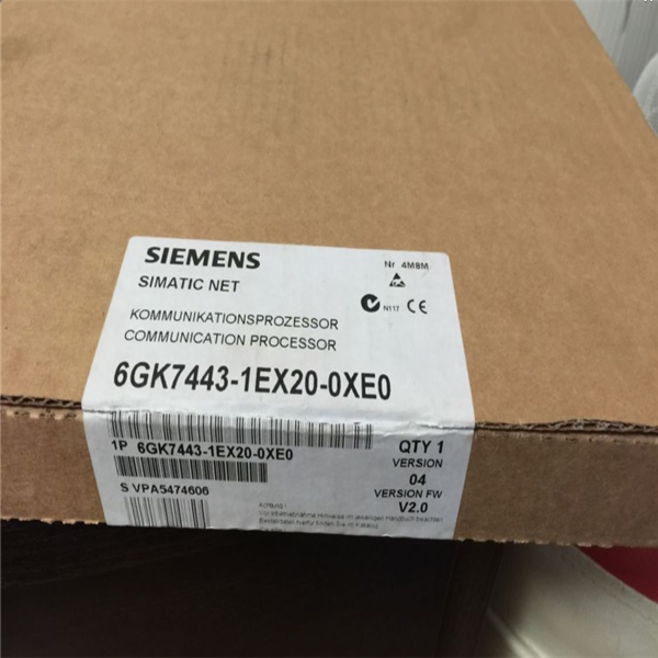 Siemens cp443-1 communication module 6gk7443-1ex20-0xe0